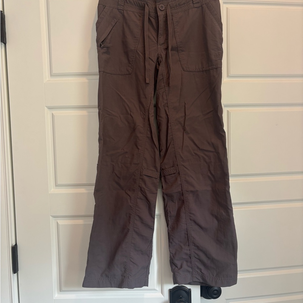 The North Face Brown Cargo Pants with Relaxed Fit